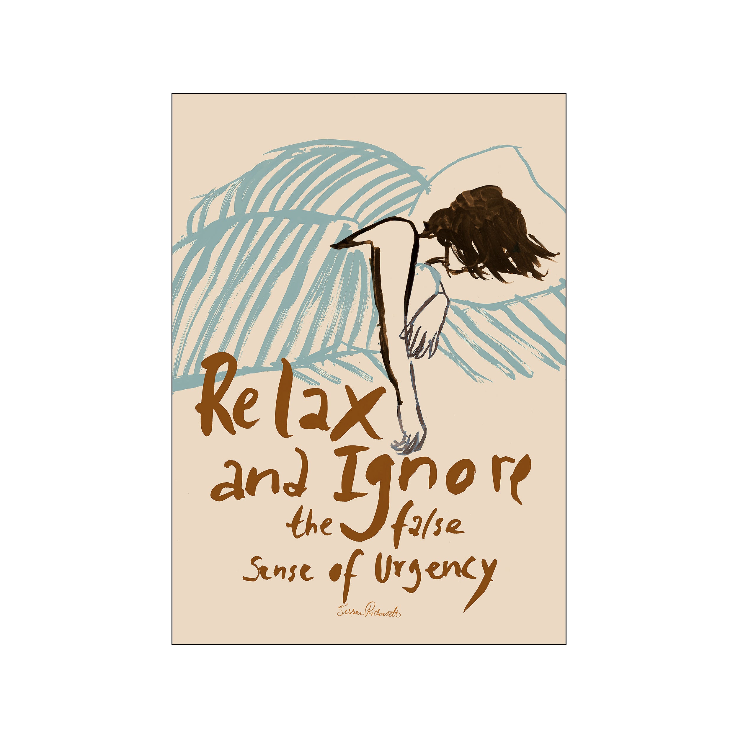 Relax And Ignore plakat - 30x40
